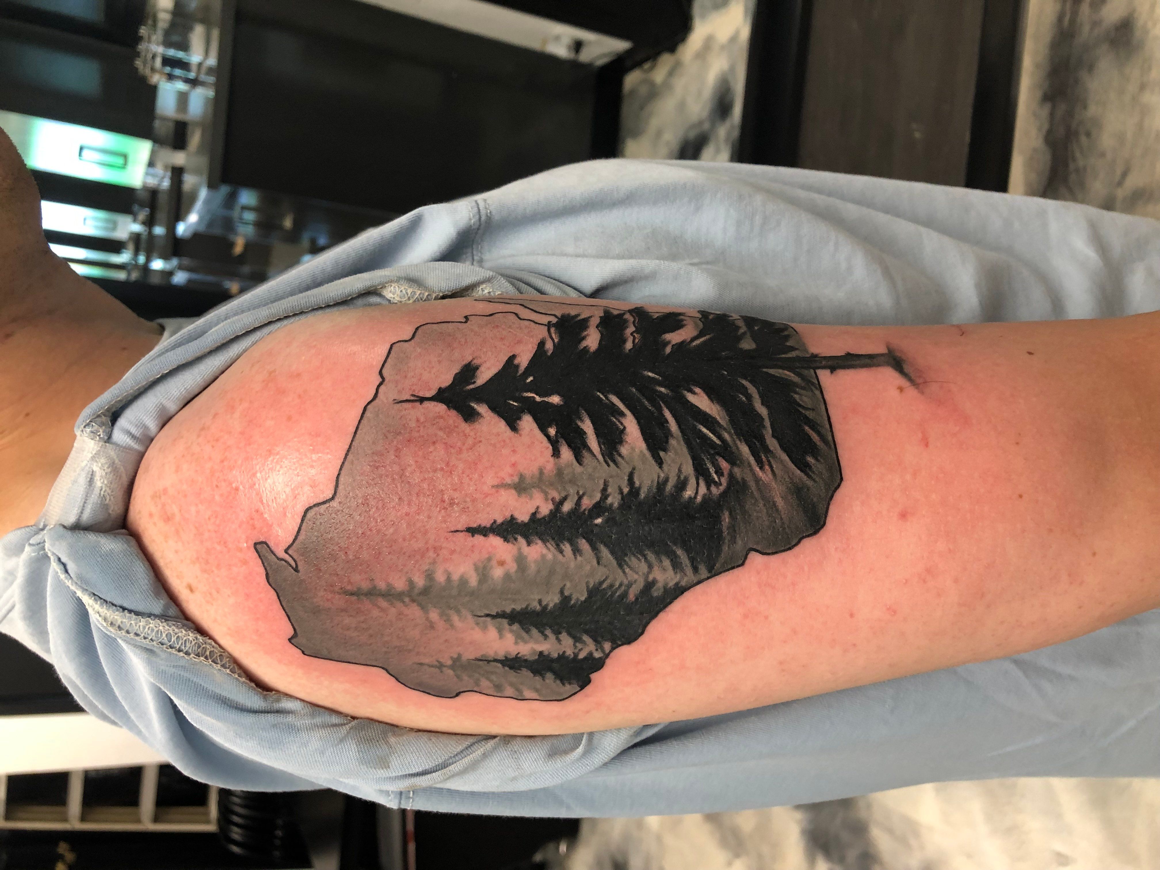 Forest Arm Tattoo